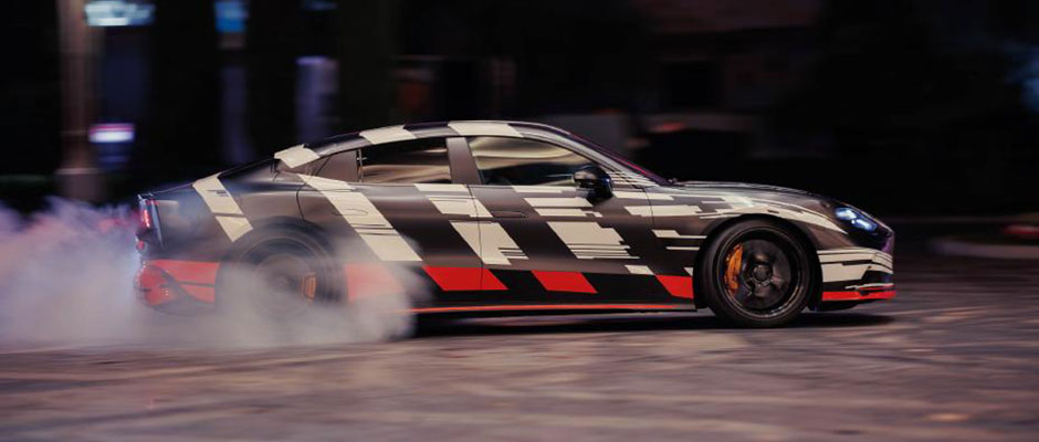 Image: Las Vegas debuts the Mercedes-AMG GT 4-Door Coupe with Brad Pitt and George Russell