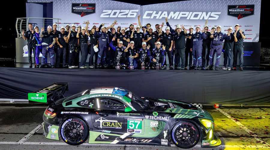 Image: Winward Racing, Mercedes-AMG Clinch Third Straight Title at Petit Le Mans